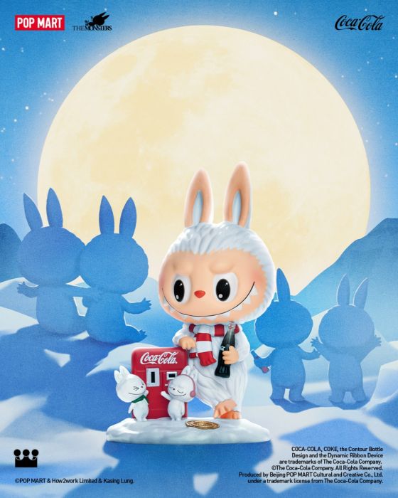 POP MART Authentic THE MONSTERS Labubu Mini CocaCola Mystery Box 10 Designs (Random)