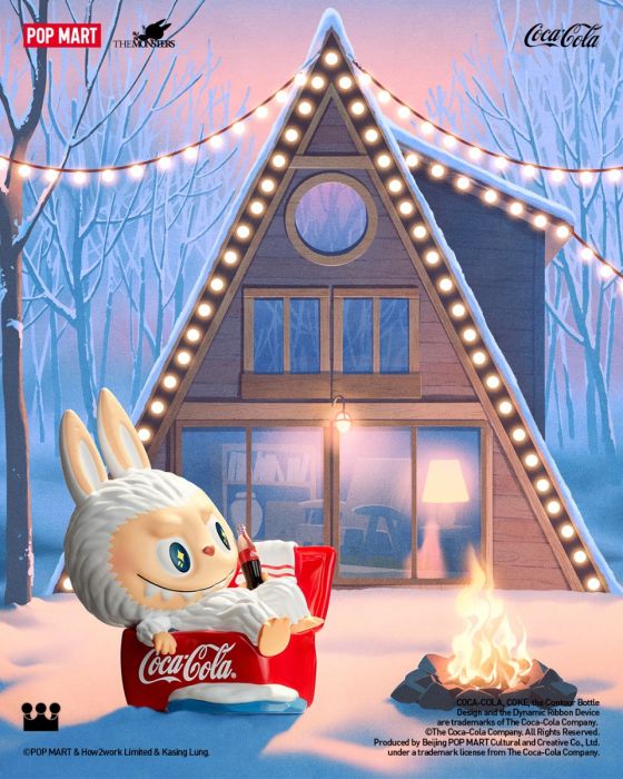 POP MART Authentic THE MONSTERS Labubu Mini CocaCola Mystery Box 10 Designs (Random)