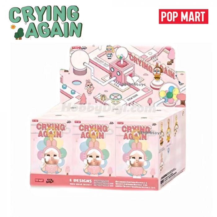 POP MART Authentic CRYBABY Crying Again Mystery Box 6 Designs
