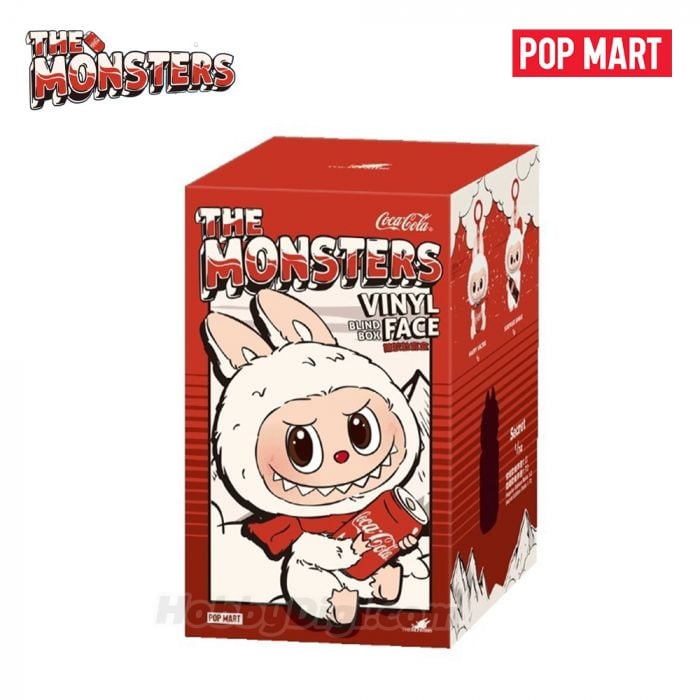 POP MART Authentic THE MONSTERS Labubu Plush - Coca-Cola Mystery Box