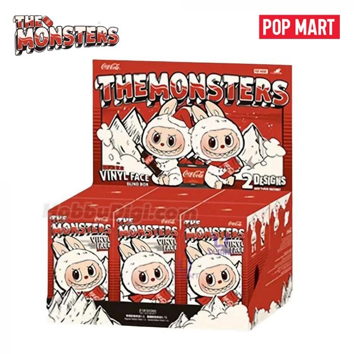 POP MART Authentic THE MONSTERS Labubu CocaCola Mystery Box