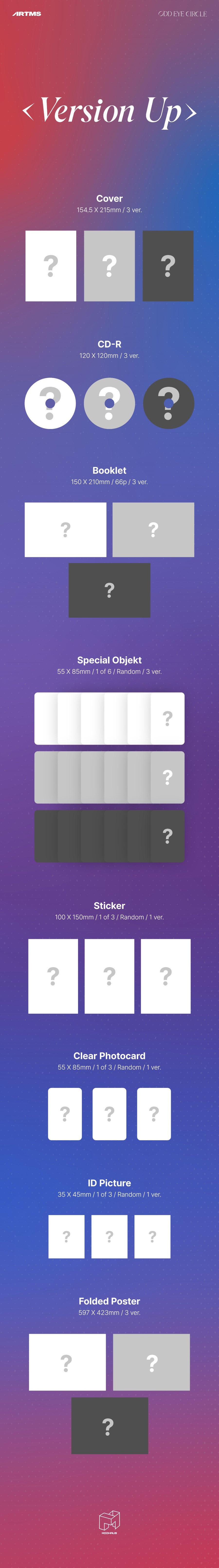 Odd Eye Circle Mini Album - Version Up