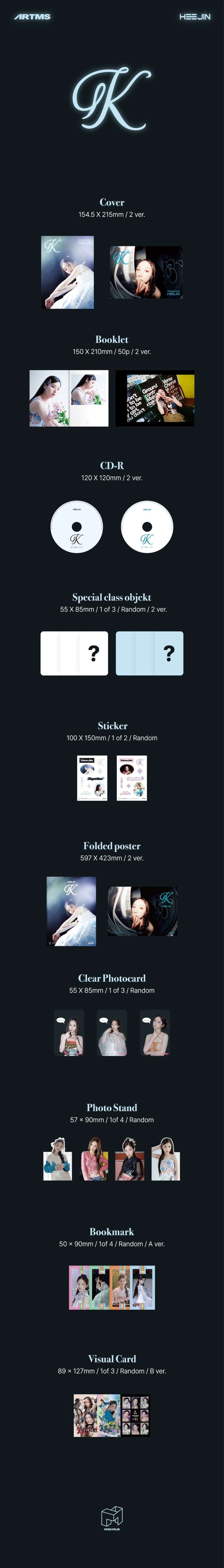 ARTMS HEEJIN - K 1ST ALBUM