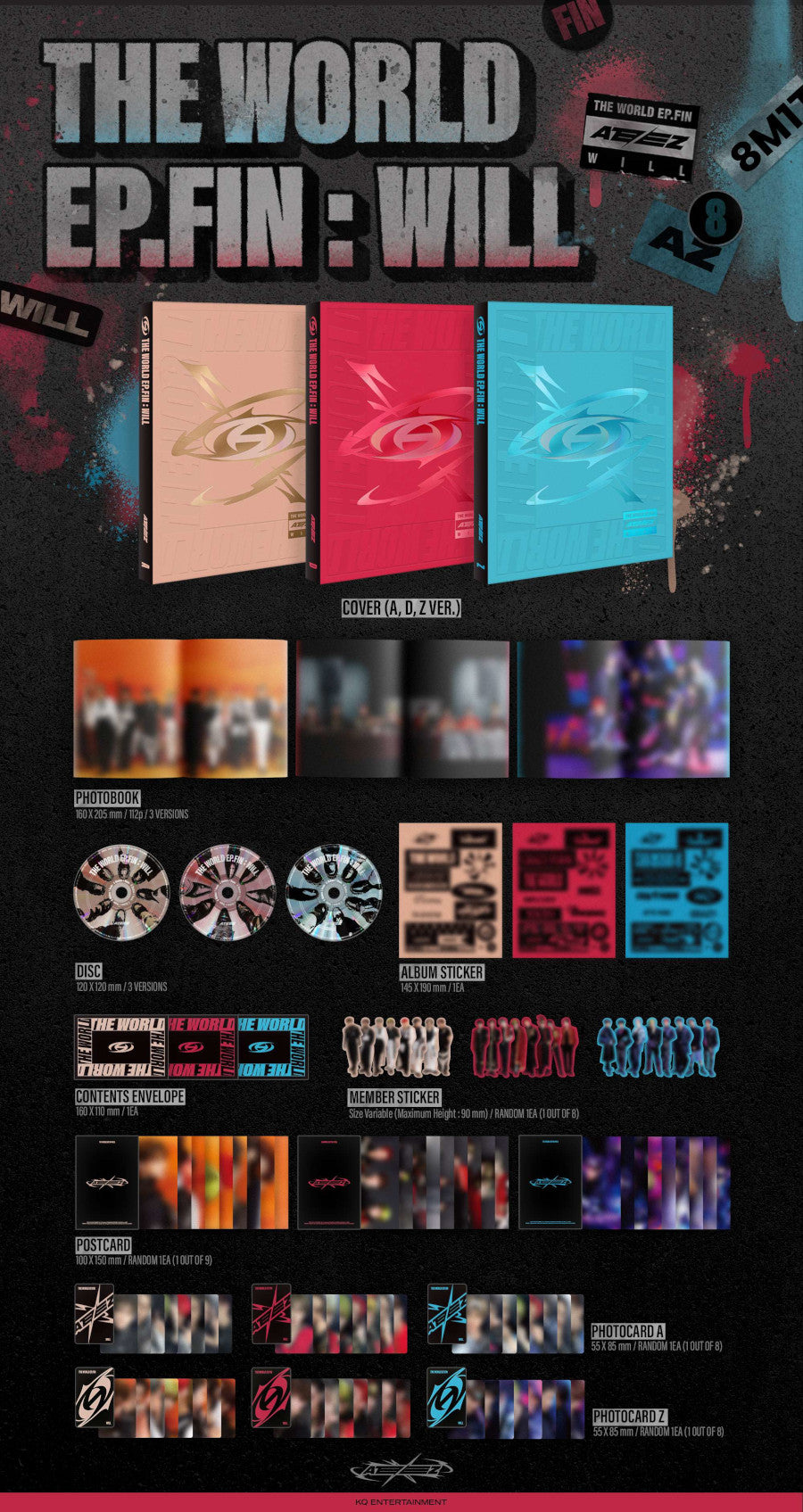 ATEEZ VOL.2 - THE WORLD EP.FIN : WILL