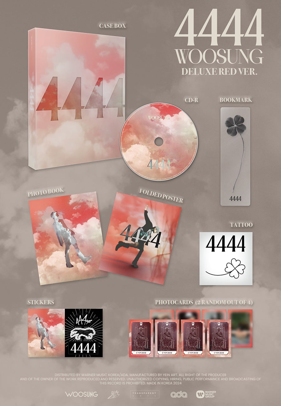 WOOSUNG - 4444 (DELUXE VERSION)