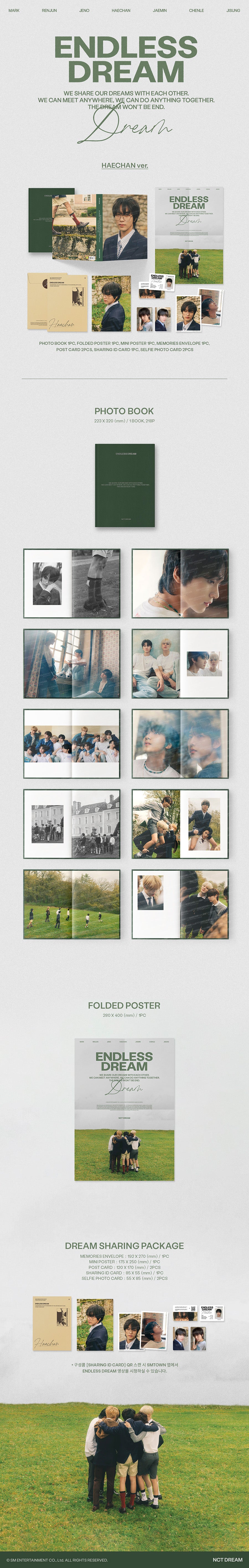 NCT DREAM PHOTO BOOK - ENDLESS DREAM
