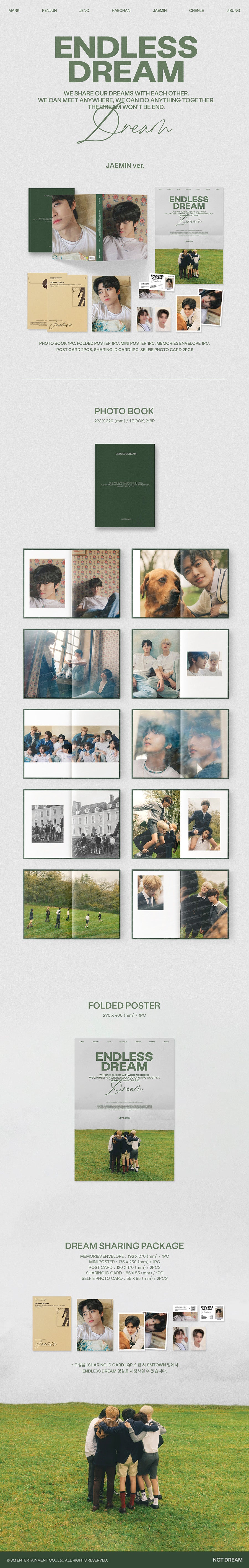 NCT DREAM PHOTO BOOK - ENDLESS DREAM