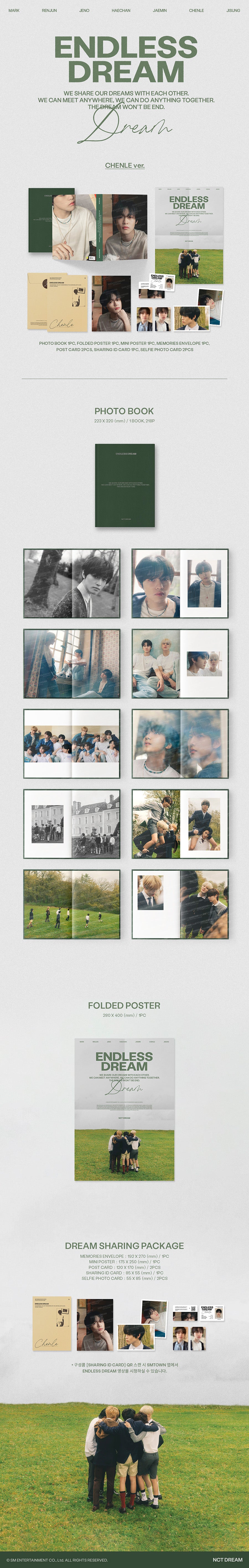 NCT DREAM PHOTO BOOK - ENDLESS DREAM