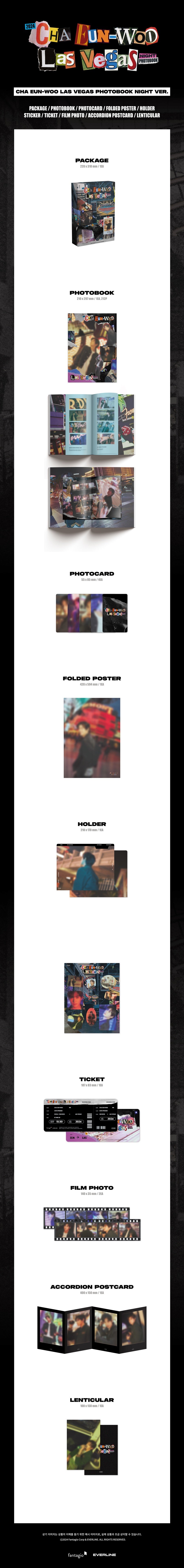 CHA EUN WOO - LAS VEGAS PHOTOBOOK