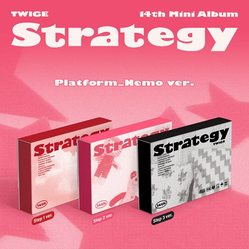 TWICE 14TH MINI ALBUM - STRATEGY (PLATFORM NEMO VERSION)