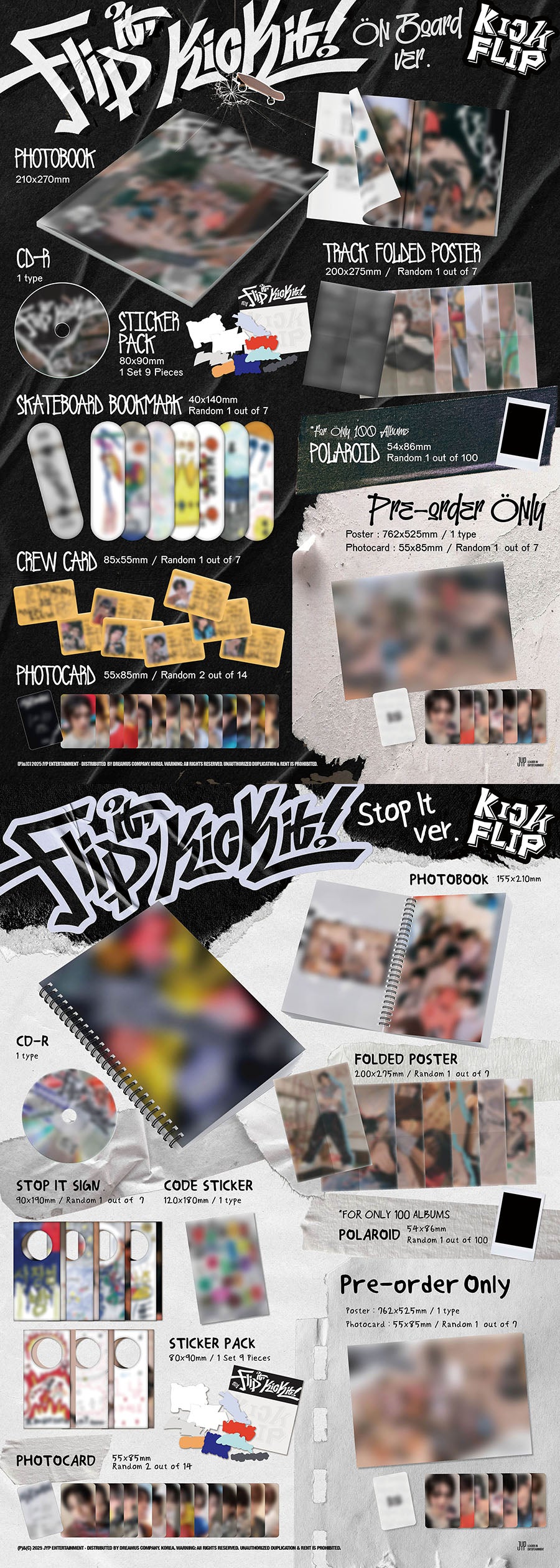KICKFLIP 1ST MINI ALBUM - FLIP IT, KICK IT!
