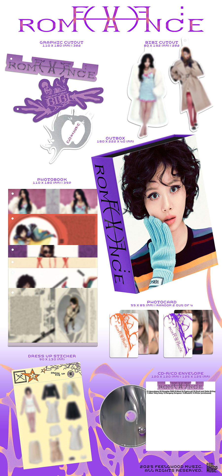 BIBI 2ND ALBUM - EVE: ROMANCE