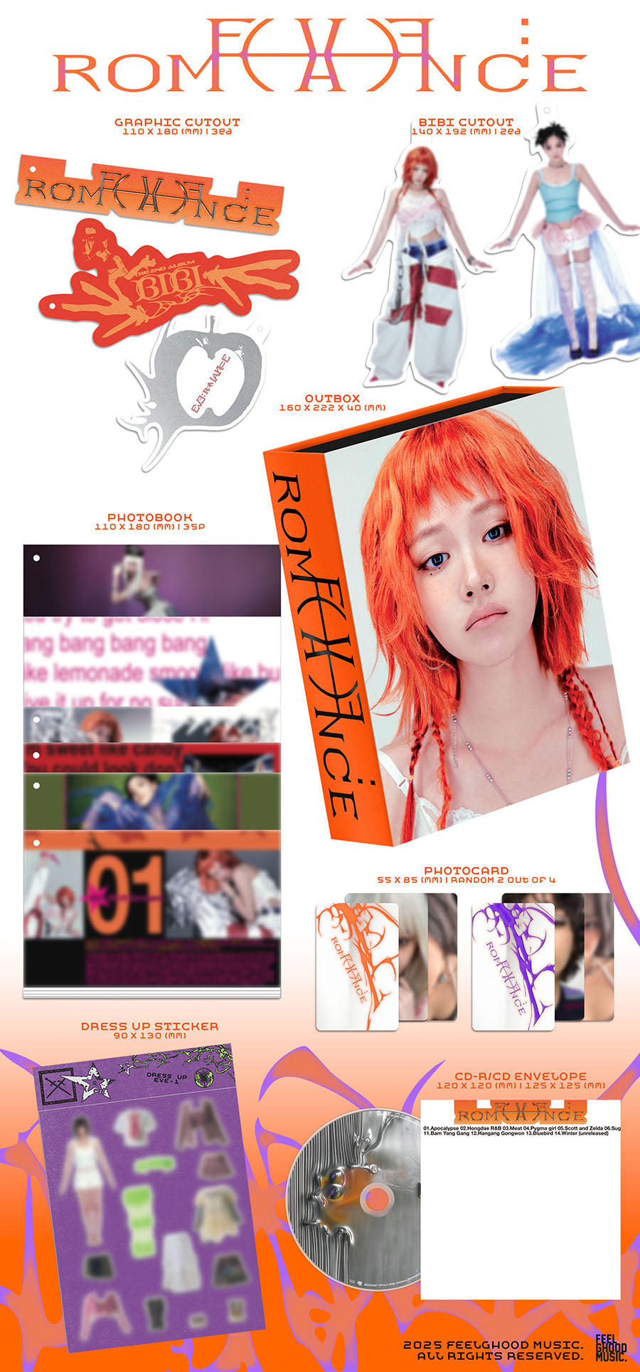 BIBI 2ND ALBUM - EVE: ROMANCE