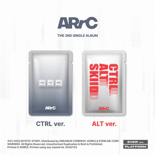 ARRC SINGLE ALBUM - CTRL+ALT+SKIID