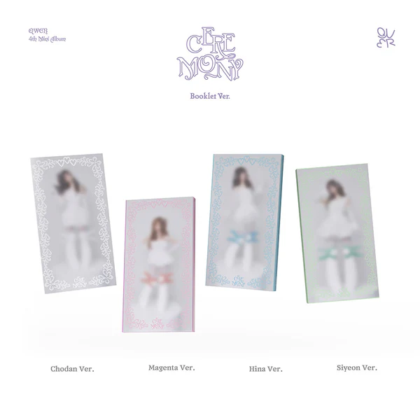 QWER 4TH MINI AlbUM - CEREMONY (BOOKLET VER.)