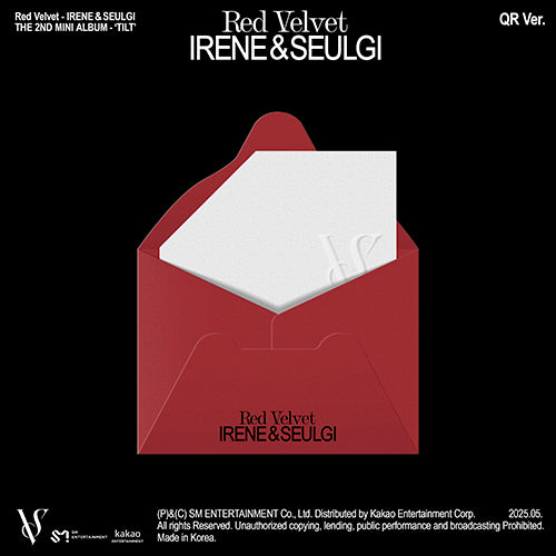 IRENE & SEULGI 2ND MINI ALBUM - TILT (SMART ALBUM) (QR Ver.)