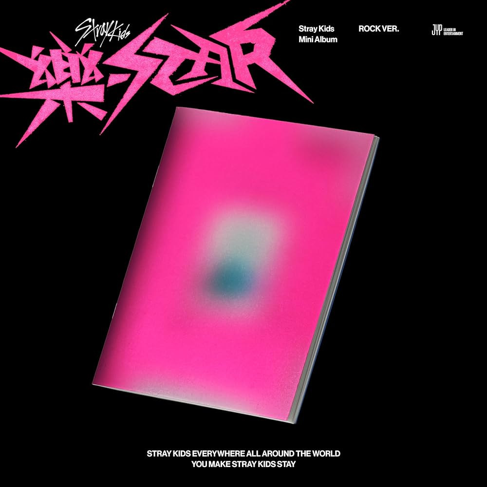 STRAY KIDS 8TH MINI ALBUM - ROCK STAR (ROCK ROLL VERSION)