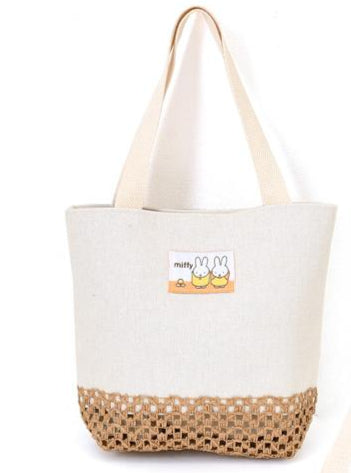 MIFFY© Tote Bag Knit Bottom (Japan Edition)