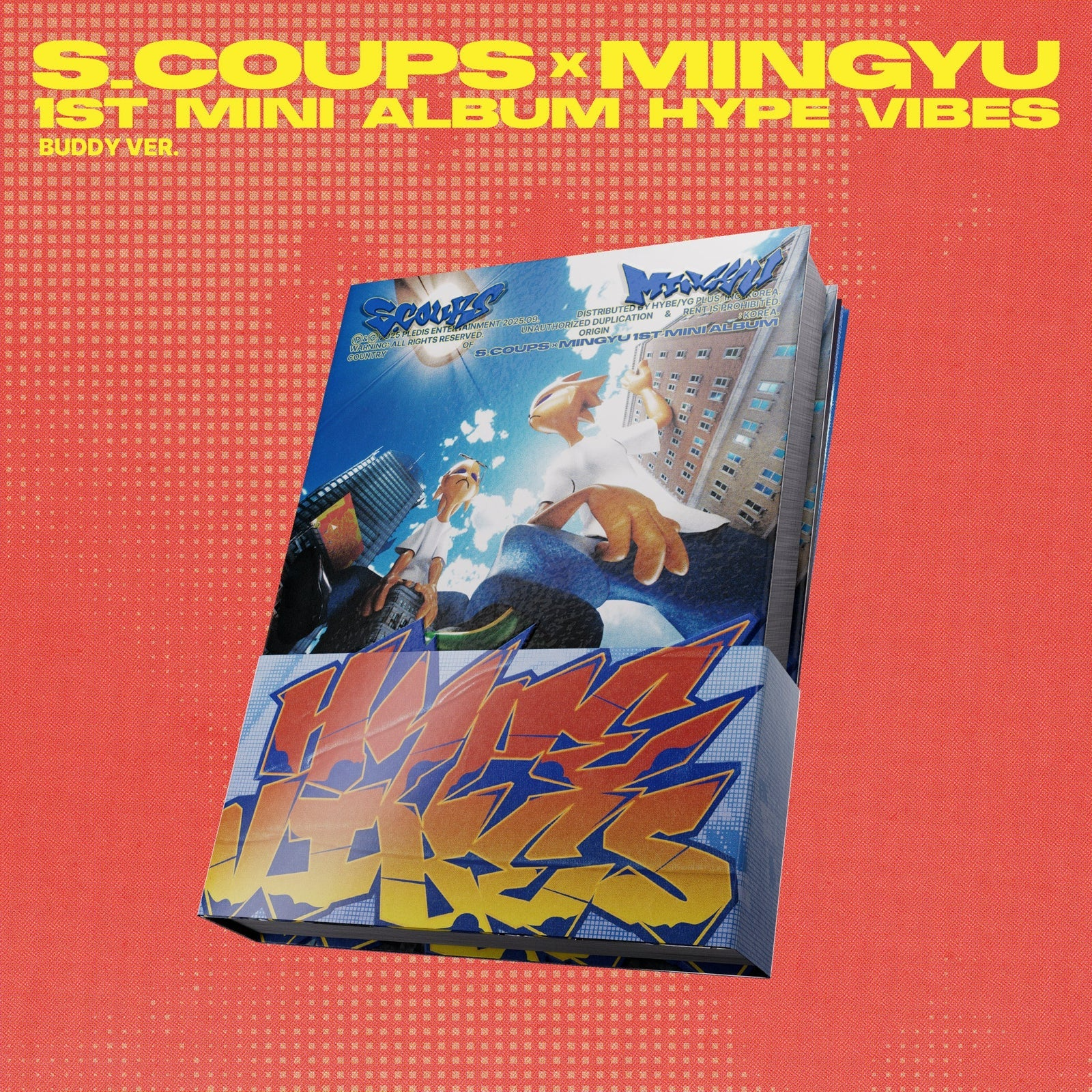 S.COUPSXMINGYU (SEVENTEEN) 1ST MINI ALBUM - HYPE VIBES
