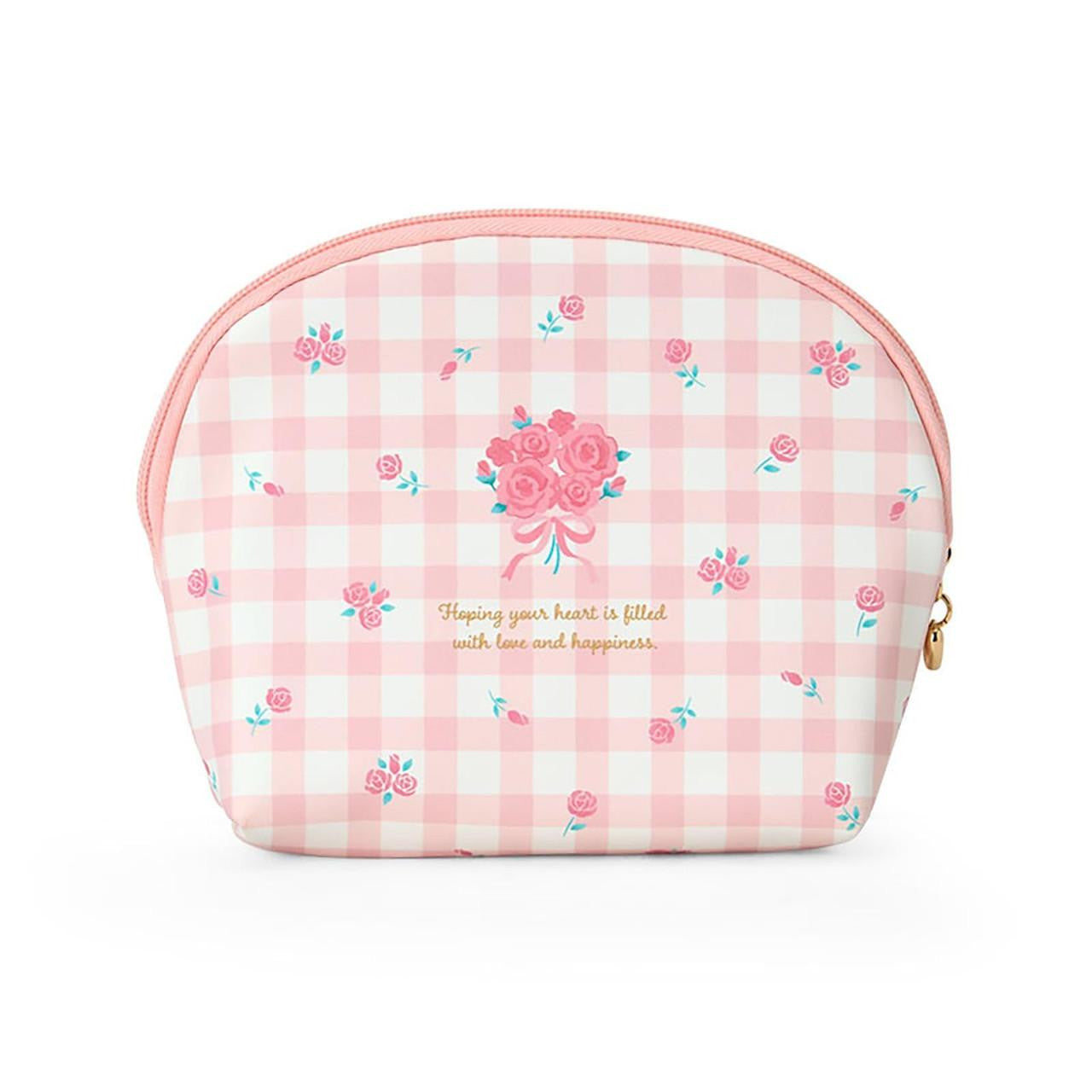 SANRIO© Plaid Rose Pouch (Japan Limited Edition)