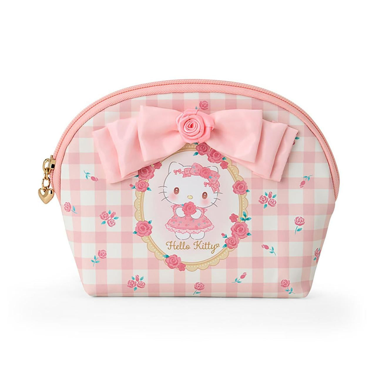 SANRIO© Plaid Rose Pouch (Japan Limited Edition)