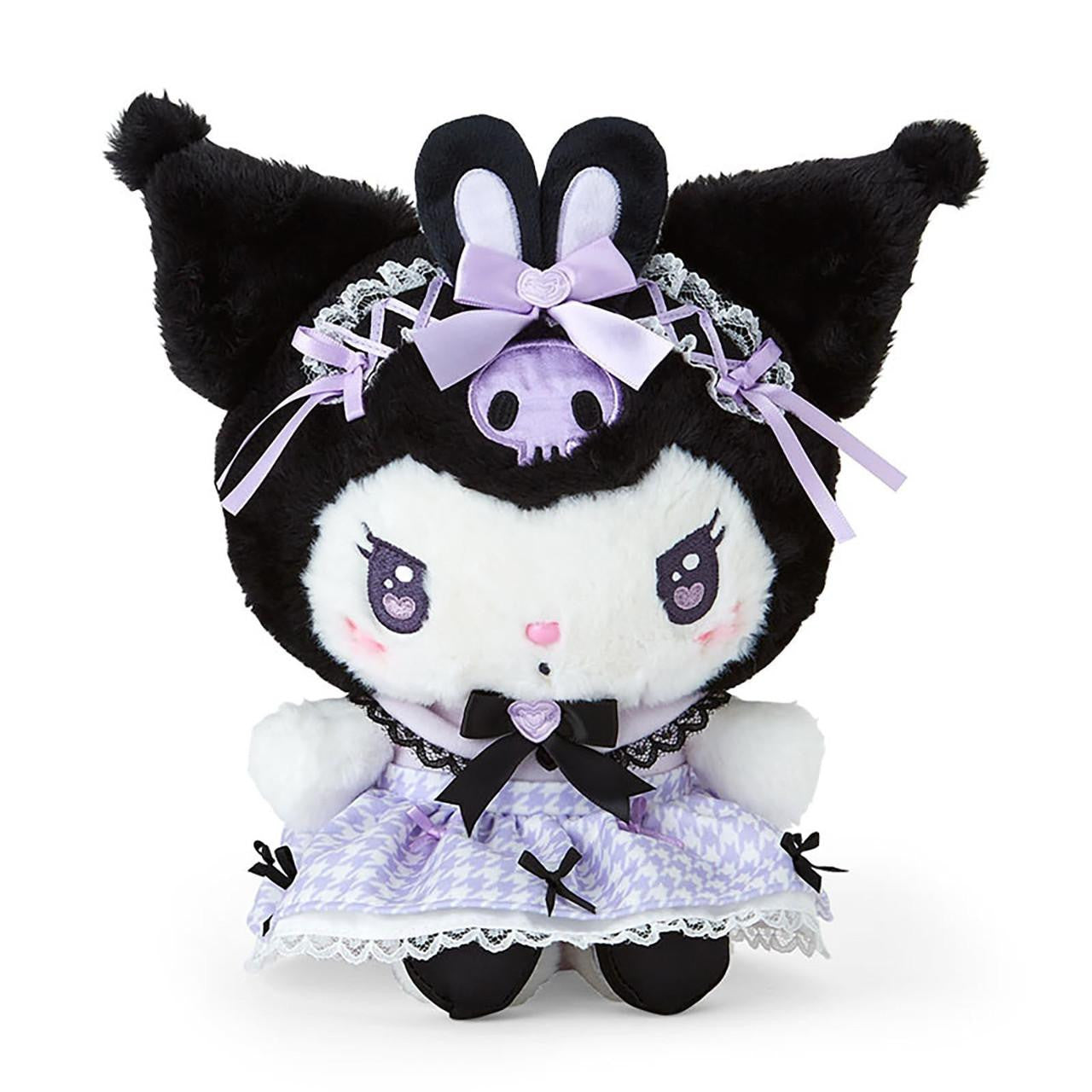 SANRIO© Plush with Plaid Black Bow (Japan Limited Edition)