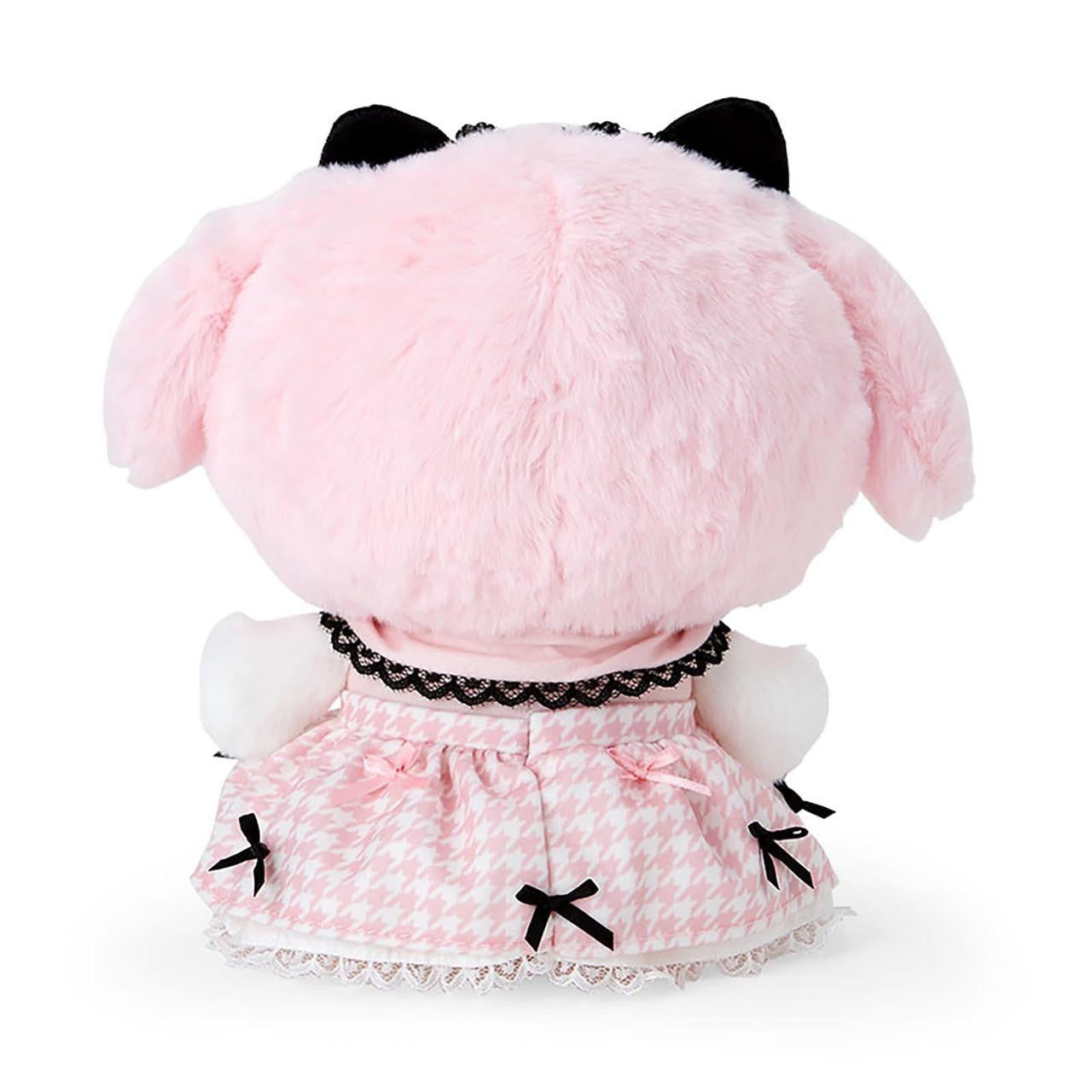 SANRIO© Plush with Plaid Black Bow (Japan Limited Edition)