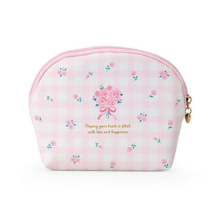 SANRIO© Plaid Rose Pouch (Japan Limited Edition)