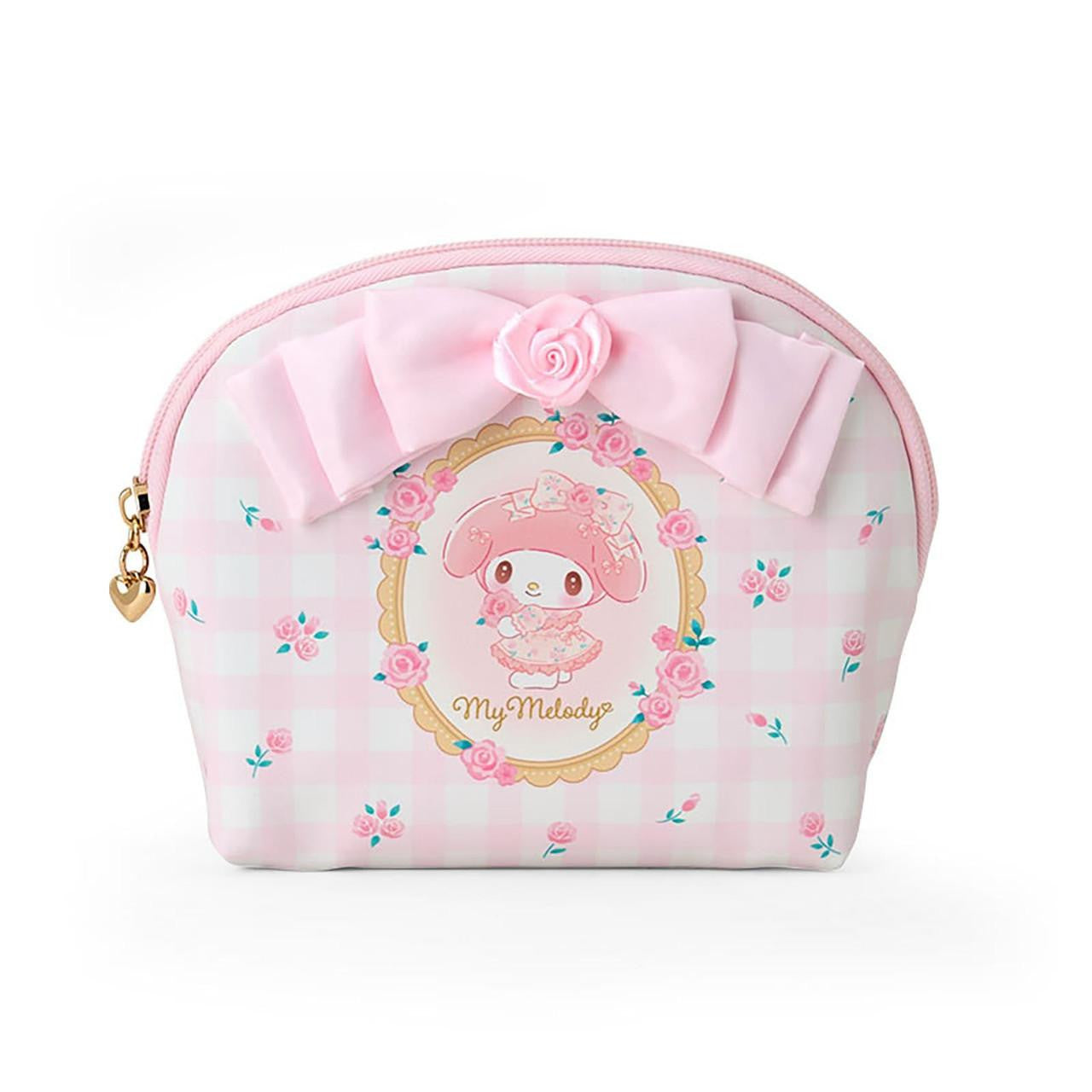 SANRIO© Plaid Rose Pouch (Japan Limited Edition)