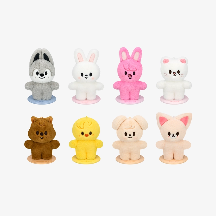 STRAY KIDS - SKZOO PLUSH STANDING VER. - SKZOO EVERYWHERE ALL AROUND THE WORLD MD