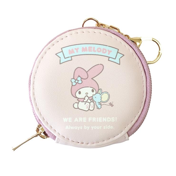 SANRIO© Round Coin Bag with Key Holder (Japan Edition)