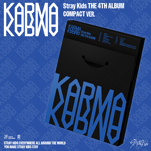 【新品未開封】Stray Kids スキズ KARMA compact ver STRAY KIDS 4TH ALBUM - KARMA (COMPACT VER.)