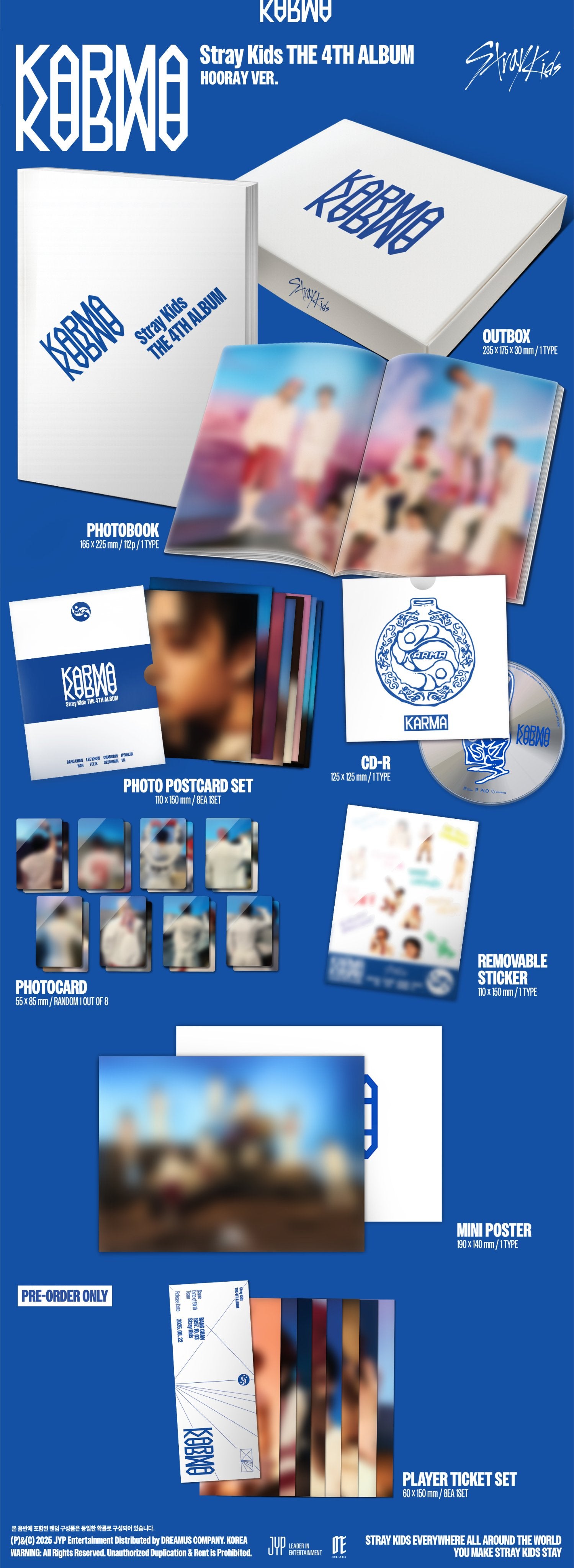 STRAY KIDS 4TH ALBUM - KARMA