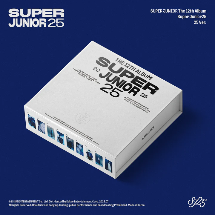 SUPER JUNIOR 12TH ALBUM - SUPER JUNIOR25 (25 VER.)