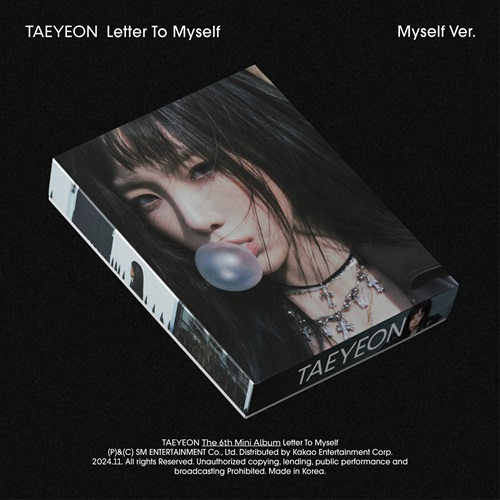 TAEYEON 6TH MINI ALBUM - LETTER TO MYSELF (MYSELF VERSION) (SMART ALBUM)
