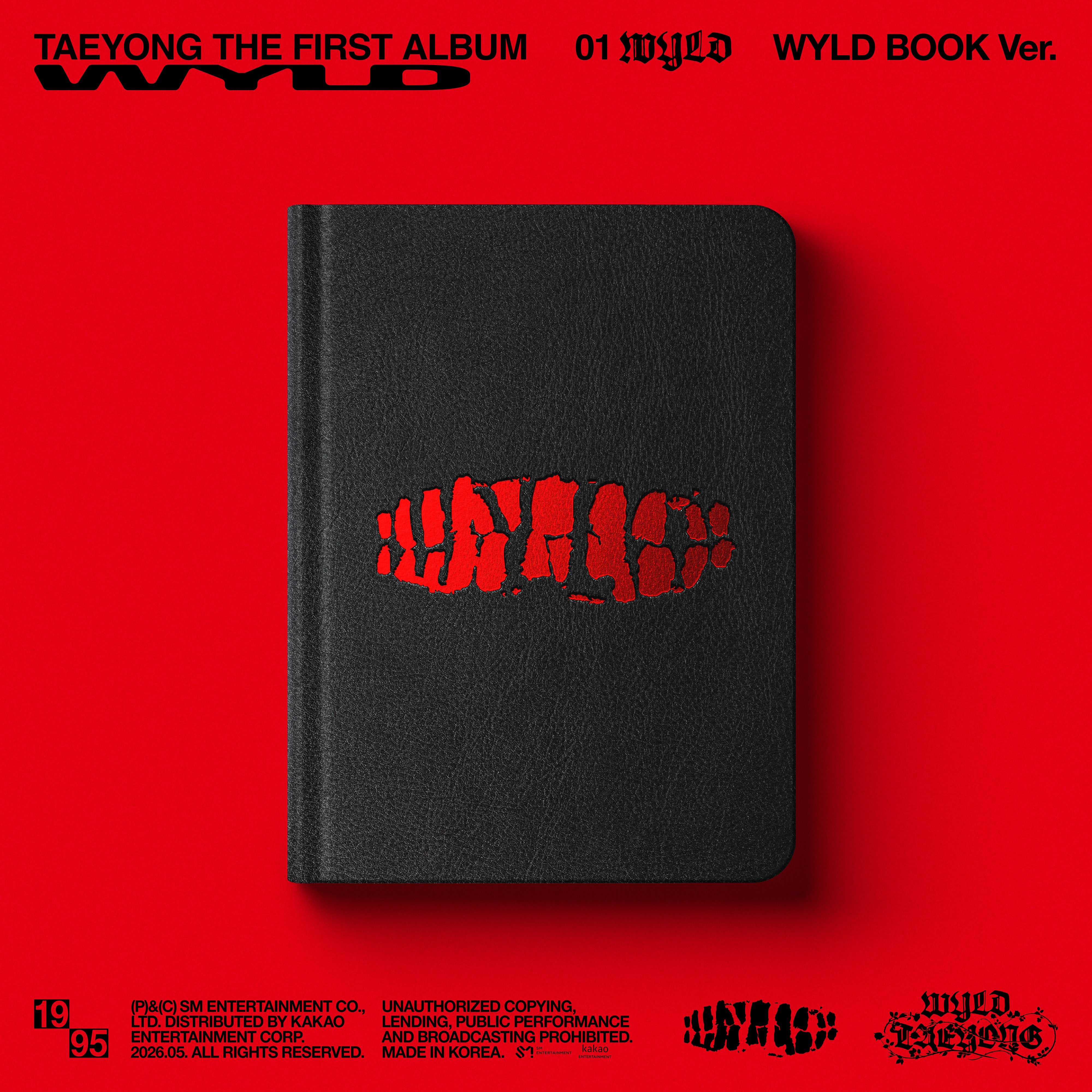 TAEYONG 1ST ALBUM - WYLD (WYLD BOOK VER)