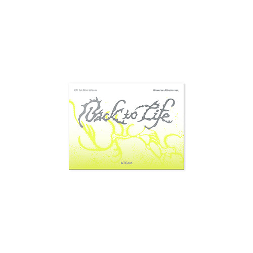 &TEAM KR 1ST MINI ALBUM - BACK TO LIFE (PHOTOCARD BOX) (WEVERSE ALBUMS VER.)