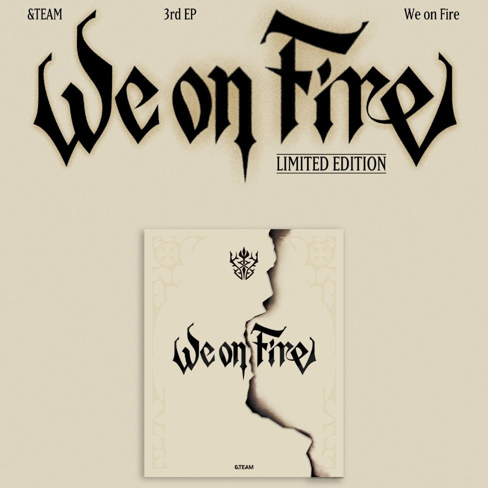 &TEAM 3RD EP - WE ON FIRE (LIMITED EDITION)