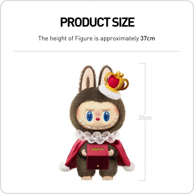 POP MART Authentic THE MONSTERS Labubu Let's Checkmate King Plush