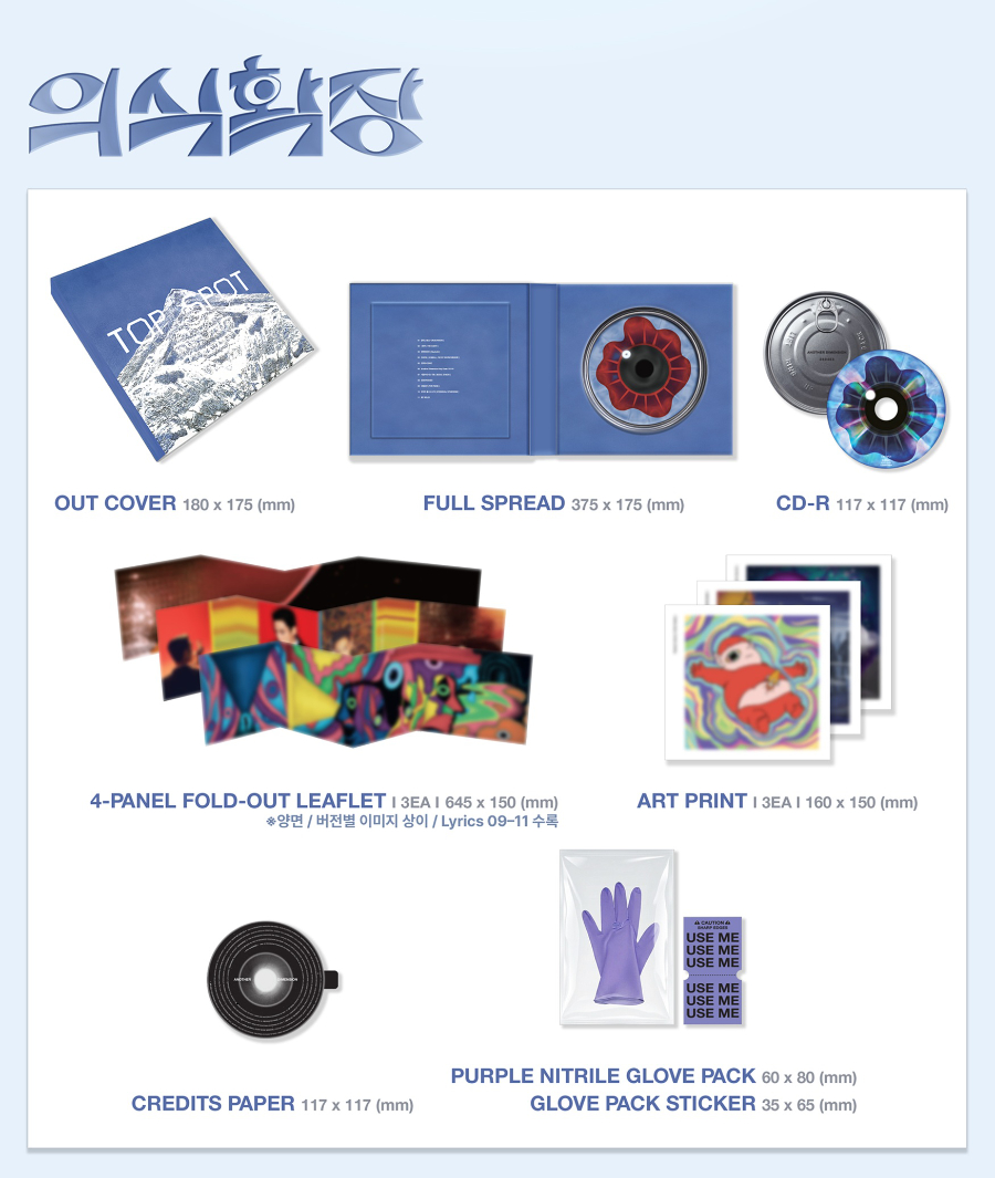 T.O.P 1ST ALBUM - TOP SPOT - ANOTHER DIMENSION