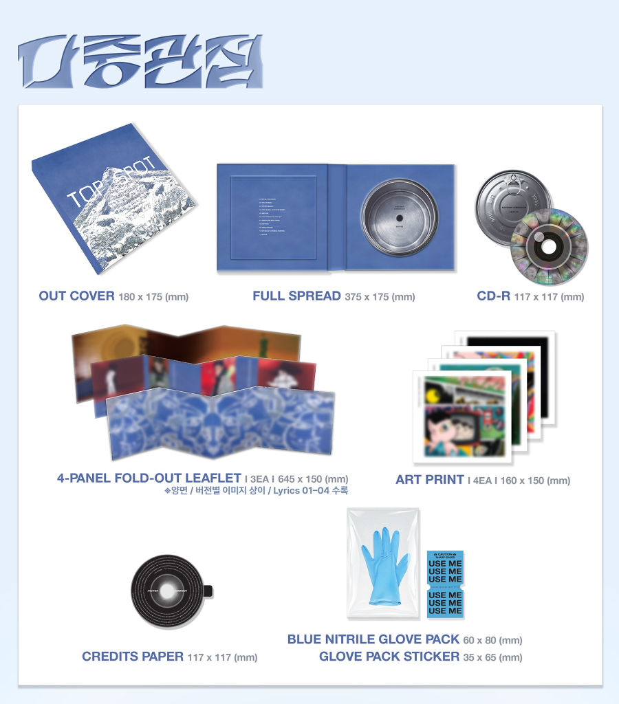 T.O.P 1ST ALBUM - TOP SPOT - ANOTHER DIMENSION