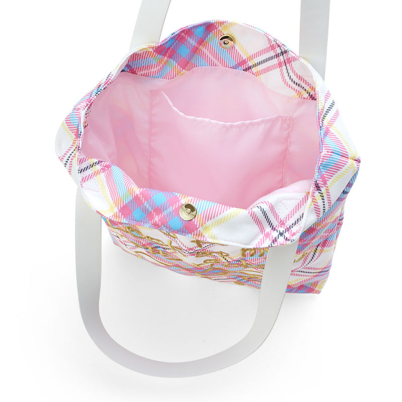 SANRIO© Hello Kitty 50th Anniversary Tote Bag Dress Tartan Ver. (Japan Limited Edition)