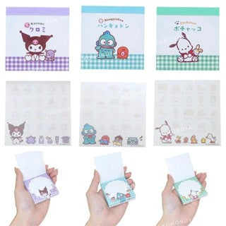 SANRIO© Checker Memo (Japan Edition)