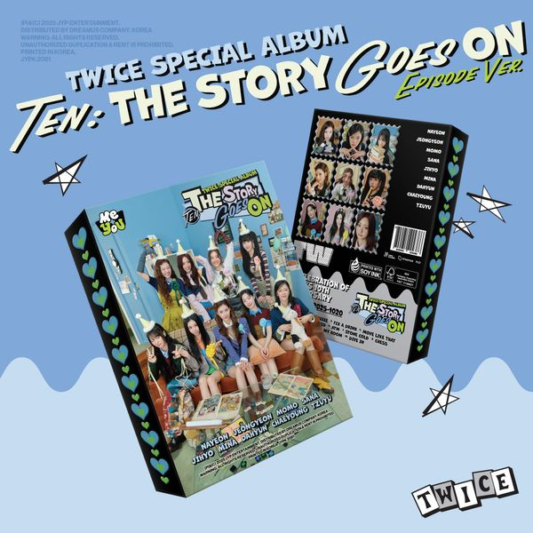 TWICE SPECIAL ALBUM - TEN: THE STORY GOES ON (EPISODE VER.)