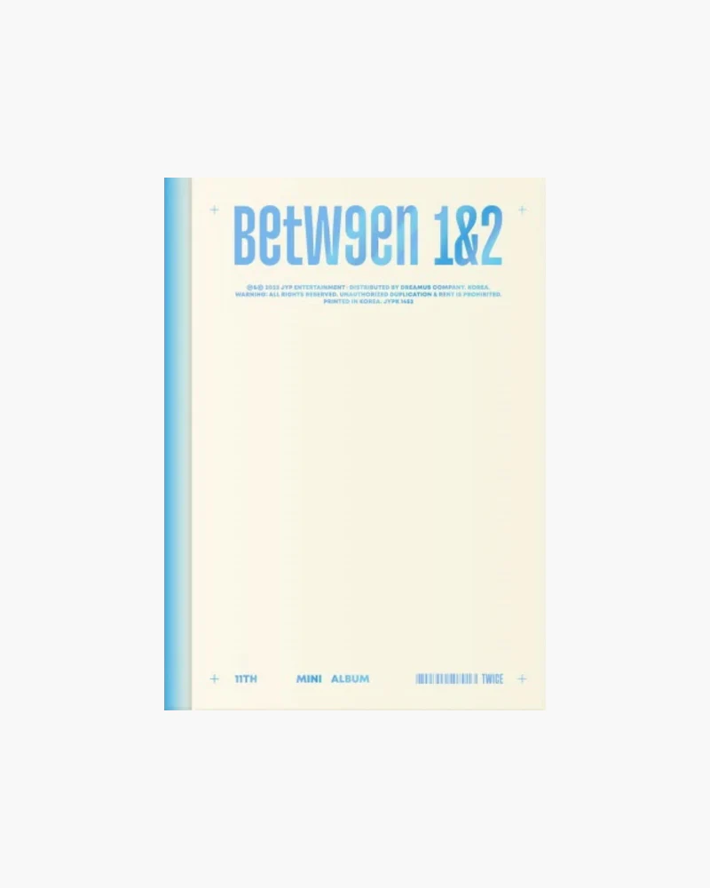 TWICE MINI ALBUM VOL. 11 - BETWEEN 1&2