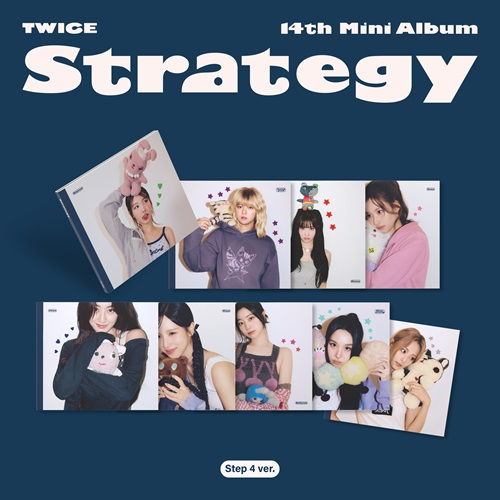限定版 TWICE 4th Mini Album Strategy アナログ盤 TWICE 14TH MINI ALBUM - STRATEGY (STEP4 VERSION) (DIGIPACK)