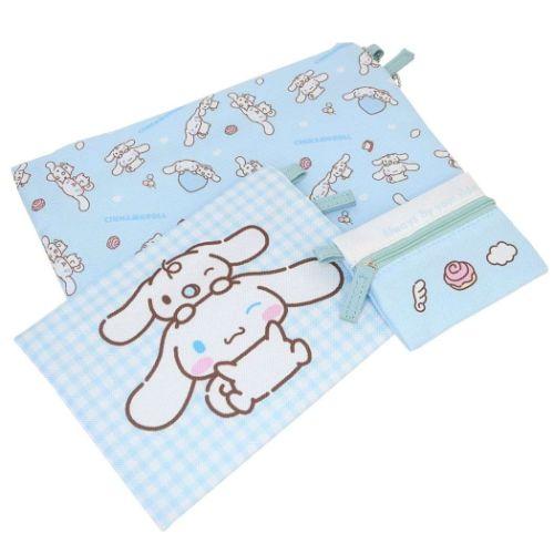 SANRIO© Checker Pouch Set 3in1 (Japan Edition)