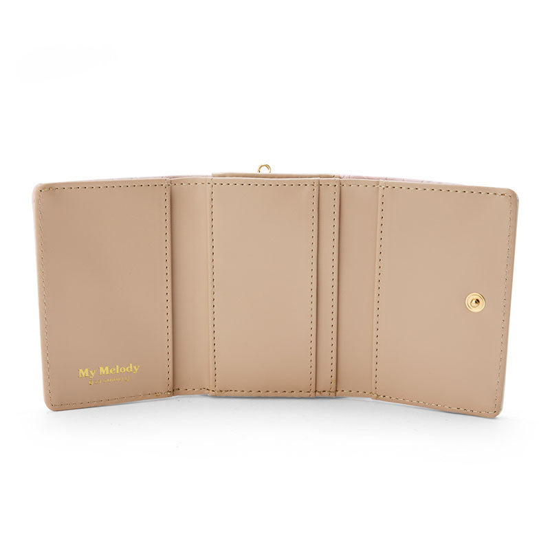 SANRIO© 2-Tone 3 Fold Wallet (Japan Edition)