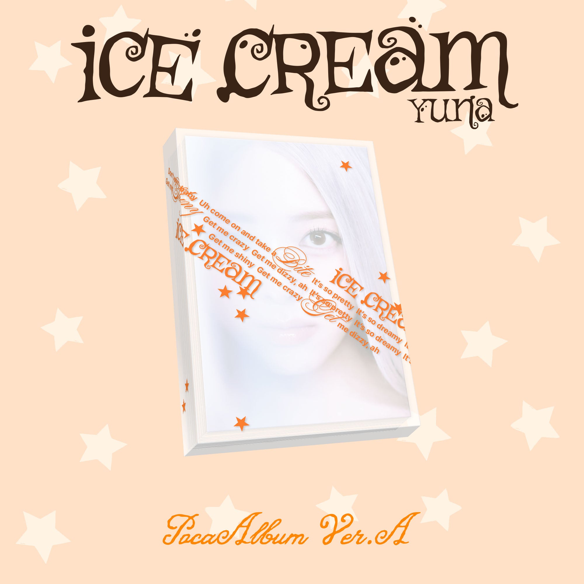 YUNA (ITZY) 1ST MINI ALBUM - ICE CREAM (POCA ALBUM)