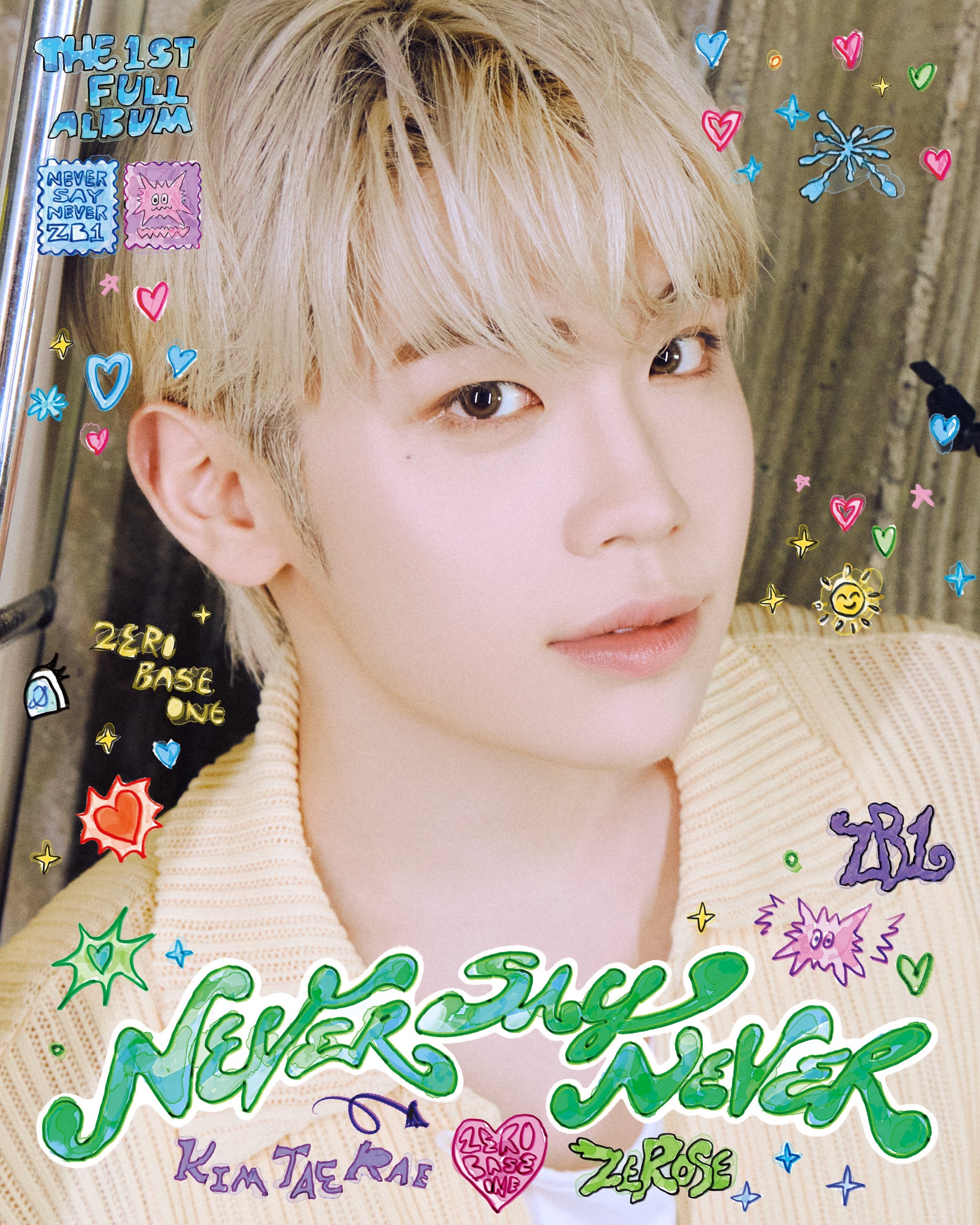 ZEROBASEONE THE 1ST FULL ALBUM - NEVER SAY NEVER (DIGIPACK VER.)